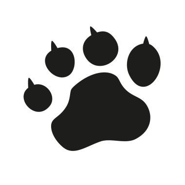 Animal Paw pet wolf paw paw vector bear footprint animal paw cat paw fingerprint impression clipart