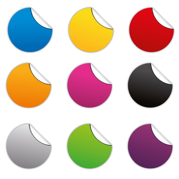 badges badge set shop collection advertising placard sticker label web button action