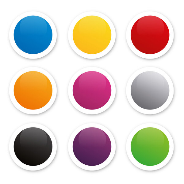 badges badge set shop collection advertising placard sticker label web button action