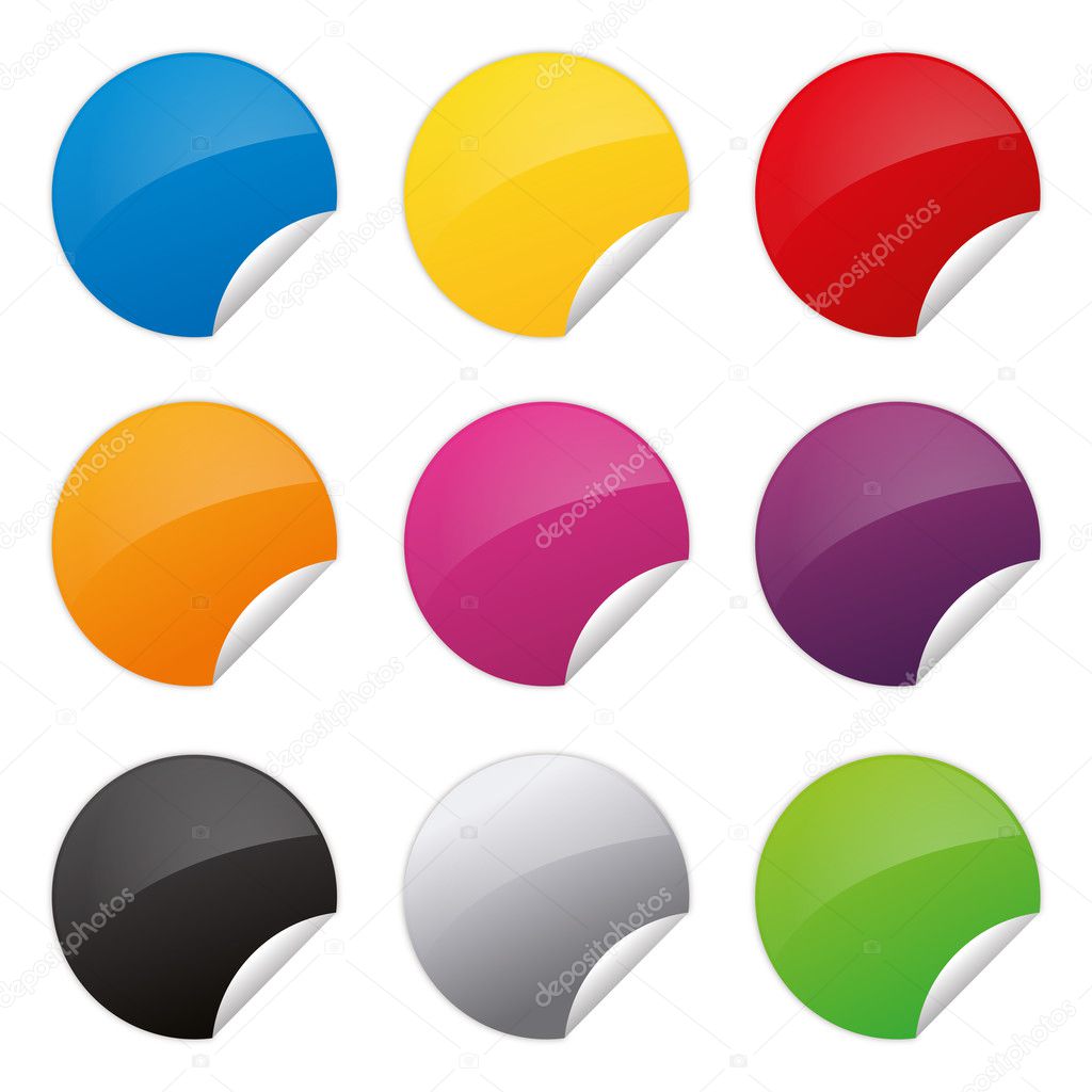 Action button badges badge square pink set collection trasnparent created in Adobe Illustrator.