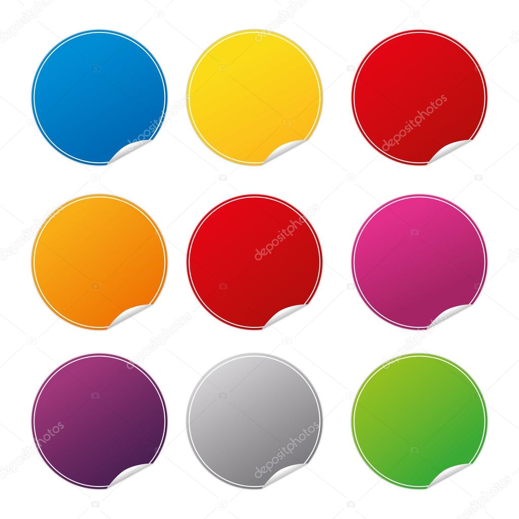 Action button badges badge square pink set collection trasnparent created in Adobe Illustrator.