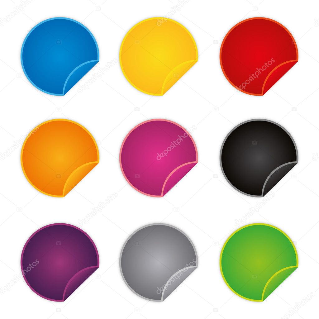 Action button badges badge square pink set collection trasnparent created in Adobe Illustrator.