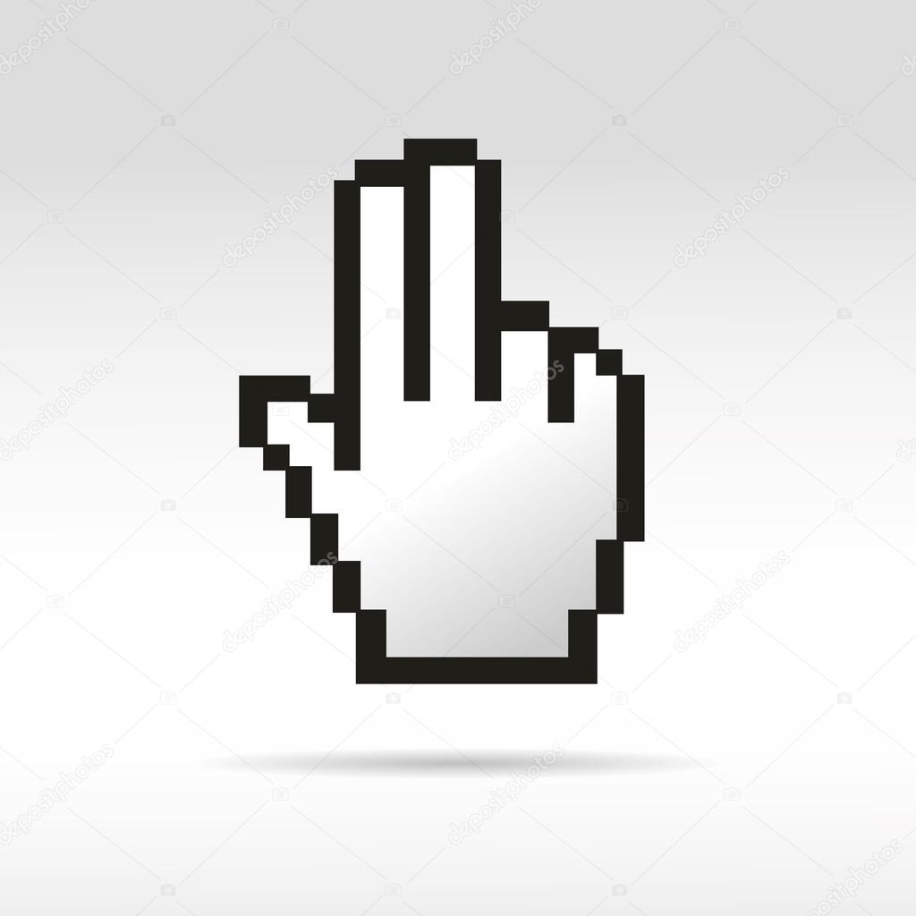 click to show mouse pointer mouse hand sign business social network