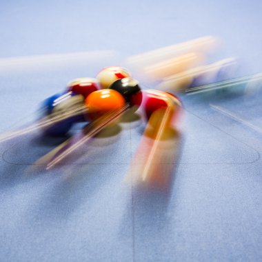 spor salonu bilardo topu hareket bulanıklığı cue ipucu Bilardo Bilardo masası cue Bilardo dinamikleri