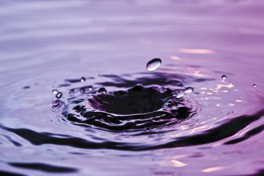 goteo gota agua gota gota salpique la superficie especial de agua caída líquida