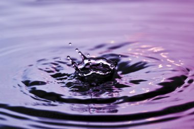 goteo gota agua gota gota salpique la superficie especial de agua caída líquida