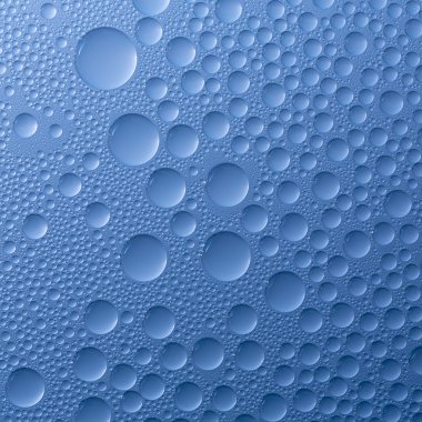 Saptırıcı boncuk nano etkisi tau lotuseffekt mavi mühürleyen iter su damla yağmur