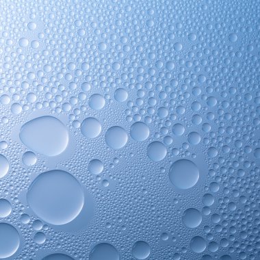 Water drops beading nano effect tau lotuseffekt blue sealer repels rain deflector clipart