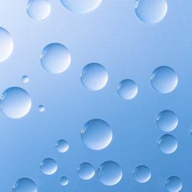 Saptırıcı boncuk nano etkisi tau lotuseffekt mavi mühürleyen iter su damla yağmur