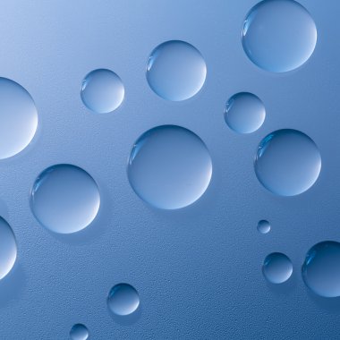 Saptırıcı boncuk nano etkisi tau lotuseffekt mavi mühürleyen iter su damla yağmur