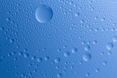 Saptırıcı boncuk nano etkisi tau lotuseffekt mavi mühürleyen iter su damla yağmur