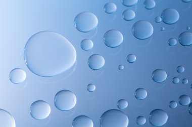 Water drop dew drop effect nano effect lotuseffekt blue impregnation repels rain deflectorÄnderungen