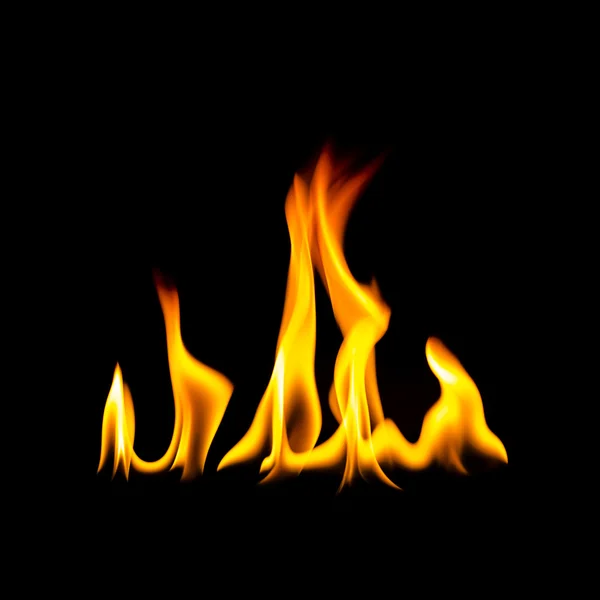 Fire flame explosion black brand hob grill fireplace sharp campfire volcano arson wall — Stock Photo, Image