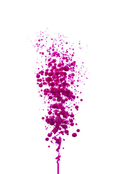 Oil paint Magenta balls bubbles print cmyk color model druckerei splash farbklecks colorful