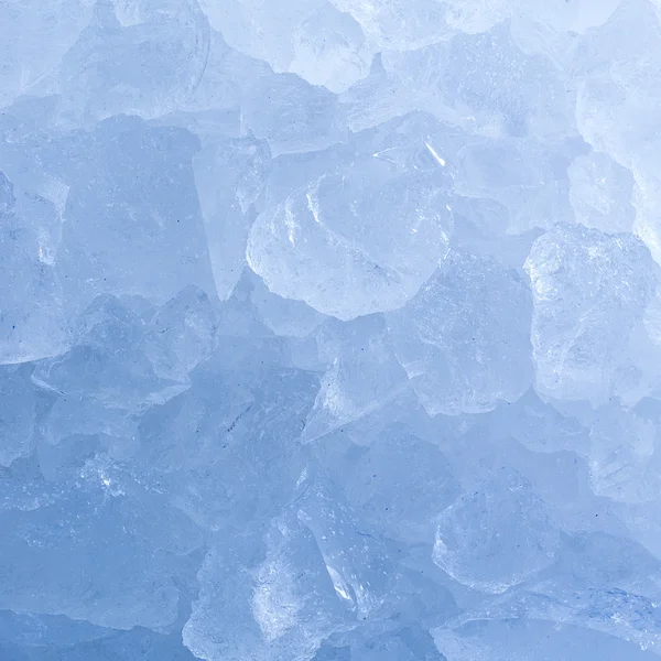 Crushed Ice Eiswürfel Eiswürfel kalt Winter Eis Kristall Getränk Barkeeper gefroren Sommer Muster — Stockfoto