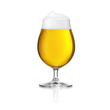 Beer glass beer tulip beer froth dew drops sparkling crown gold Altbier brewery alcohol pils isolat clipart