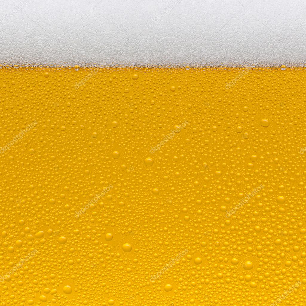 Beer dew drops beer froth glass gold crown foam wave oktoberfest ...