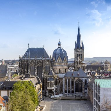 Aachen Aachener Dom Aix-la-Chapelle UNESCO-Welterbe Kaiserdom kaiser sehenswürdigkeit gotik kirche clipart