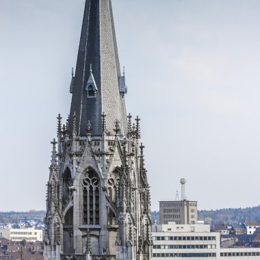 St. foillan aachen aachen bucak bucak bucak kilise kilise anıt saint foillan Gotik Kilisesi