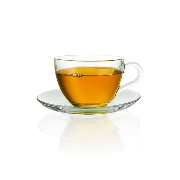 Teacup teacup isolated drink herbal tea hot drink cold-hot cutout aroma steam — Stock Photo, Image