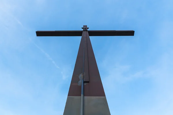 Cross Kristus religion tro Gud jesus himlen krucifix katolska jesus Hedfors aachen — Stockfoto