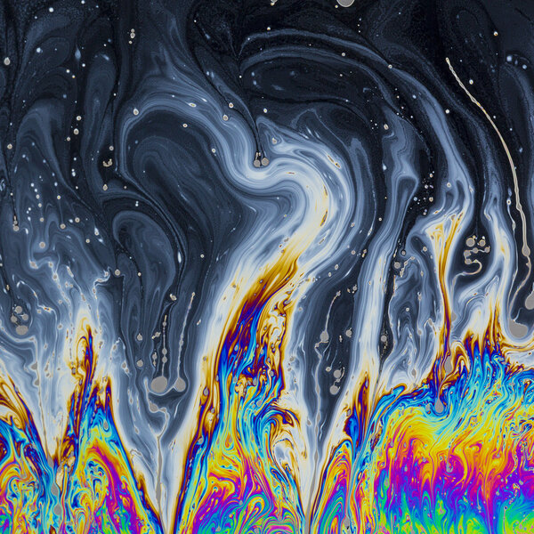 Мыло мыло фильм-фильм мыло LiquidArt абстрактное радужное искусство красочные полосы текстуры
