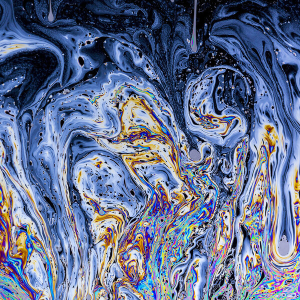 Мыло мыло фильм-фильм мыло LiquidArt абстрактное радужное искусство красочные полосы текстуры
