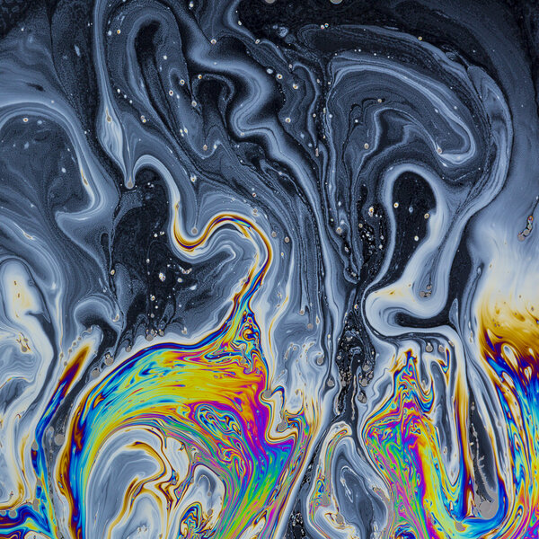 Мыло мыло фильм-фильм мыло LiquidArt абстрактное радужное искусство красочные полосы текстуры
