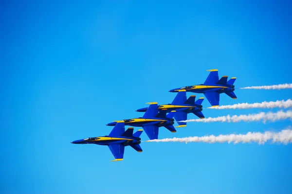 Blue Angles Formation — Stock Photo, Image