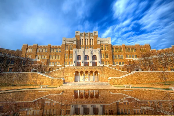 Little Rock'taki Merkez Lisesi — Stok fotoğraf