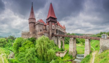 Corvin's Castle, Romania clipart
