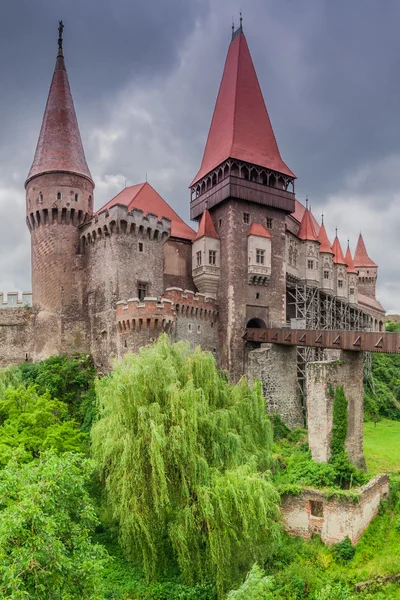 Corvins 'Castle, Rumänien — Stockfoto