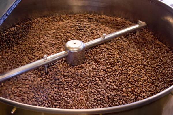 Prażenia ziaren kawy — Zdjęcie stockowe