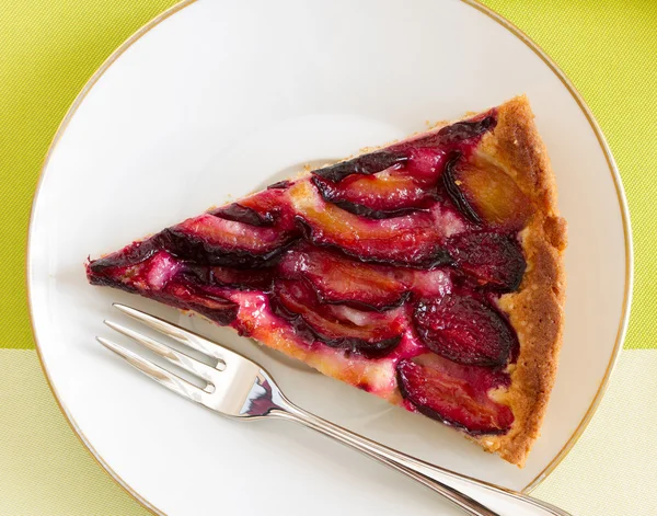Heerlijke plum cake — Stockfoto