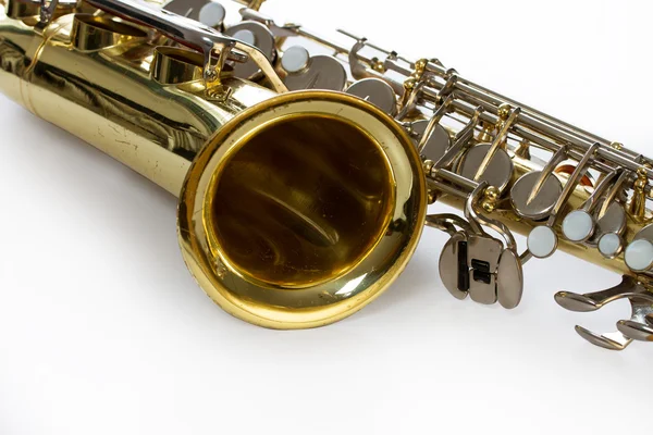 Oldtimer-Saxophon — Stockfoto