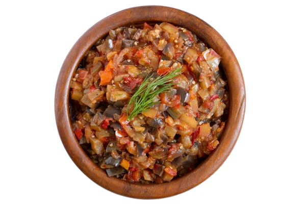 Eggplant caviar — Stock Photo, Image