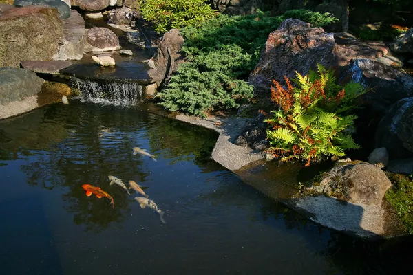 Japanischer Garten Stockfoto