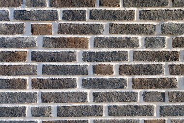 Kahverengi grunge tuğla duvar, soyut arkaplan dokusu eski, kirli ve eski tarz desenli