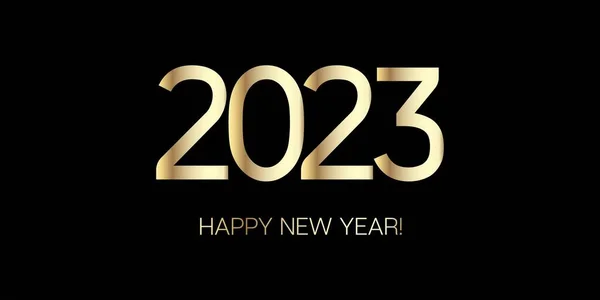 2023 Happy New Year Frame Design Logo Noël Contexte Carte Illustration De Stock