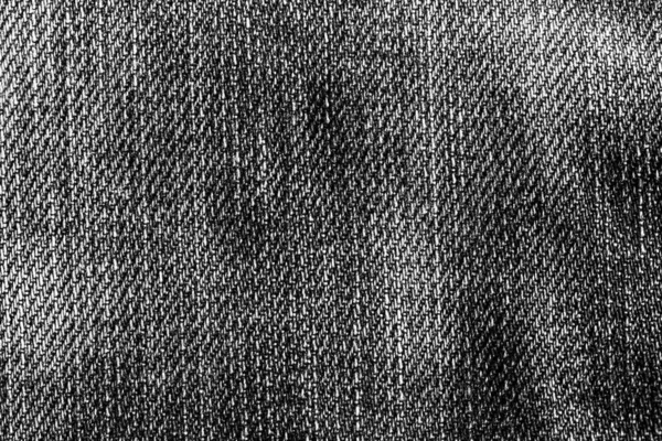 Mörksvarta Jeans Struktur Och Textil Bakgrund — Stockfoto