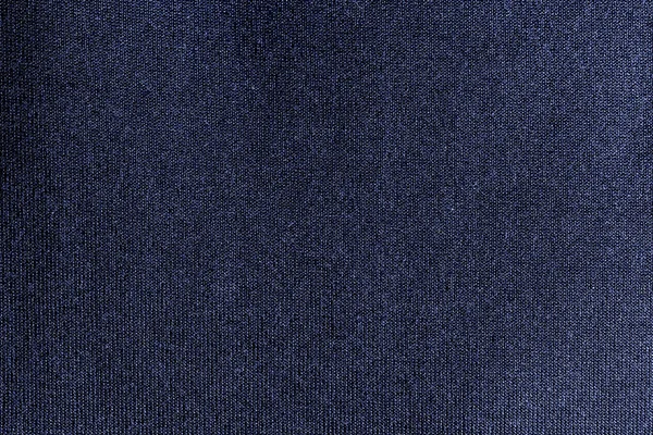 Ciemnoniebieski Kolor Sportowy Odzież Tkanina Piłka Nożna Koszulka Jersey Tekstury — Zdjęcie stockowe