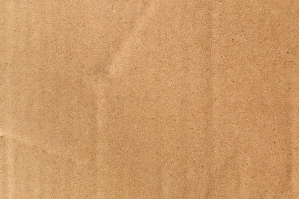 Brown Colored Eco Recycled Kraft Paper Sheet Texture Used Create — Stock Photo, Image