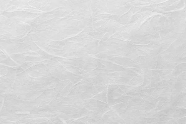 Witte Kleur Moerbei Papier Textuur Achtergrond — Stockfoto