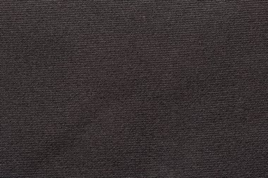 Siyah renkli kumaş kumaş kumaş polyester doku ve tekstil arkaplan.
