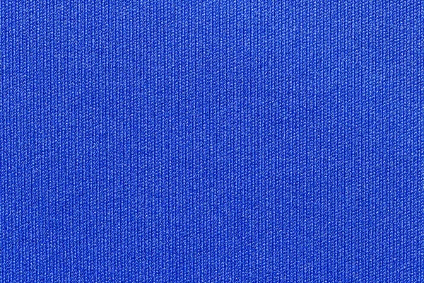 Blaue Farbe Gewebe Textur Polyester Und Textilen Hintergrund — Stockfoto