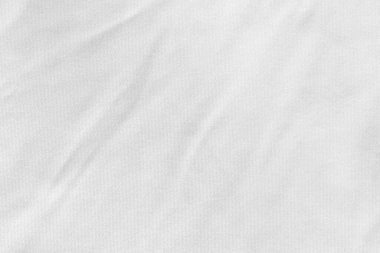 Beyaz renkli kumaş kumaş kumaş polyester doku ve tekstil arkaplan.