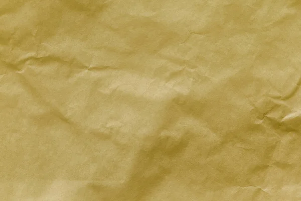 Gele Kleur Eco Gerecycled Kraftpapier Vel Textuur Kartonnen Achtergrond — Stockfoto