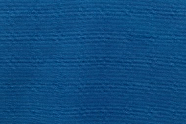 Mavi renk kumaş kumaş kumaş polyester doku ve tekstil arkaplan.