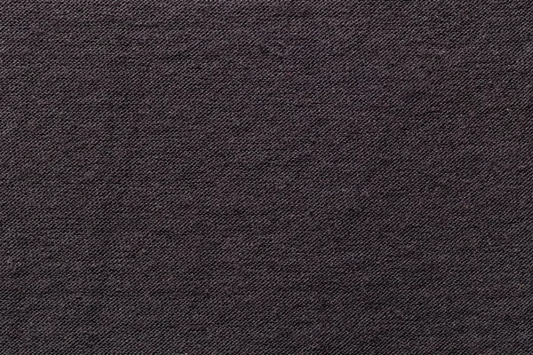 Colore Nero Tessuto Tessuto Poliestere Texture Sfondo Tessile — Foto Stock