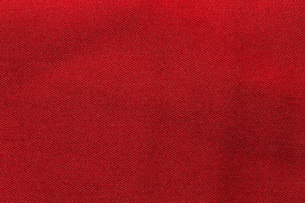 Red Color Fabric Cloth Polyester Texture Textile Background — Stock Photo, Image